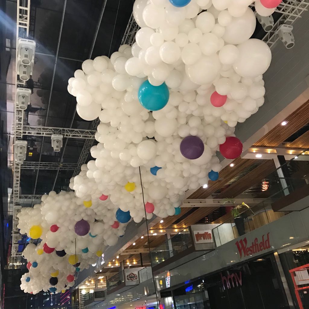 Bubblegum Balloons for Westfield
