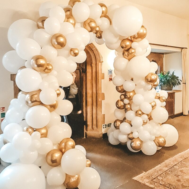 Gold Balloon Arch