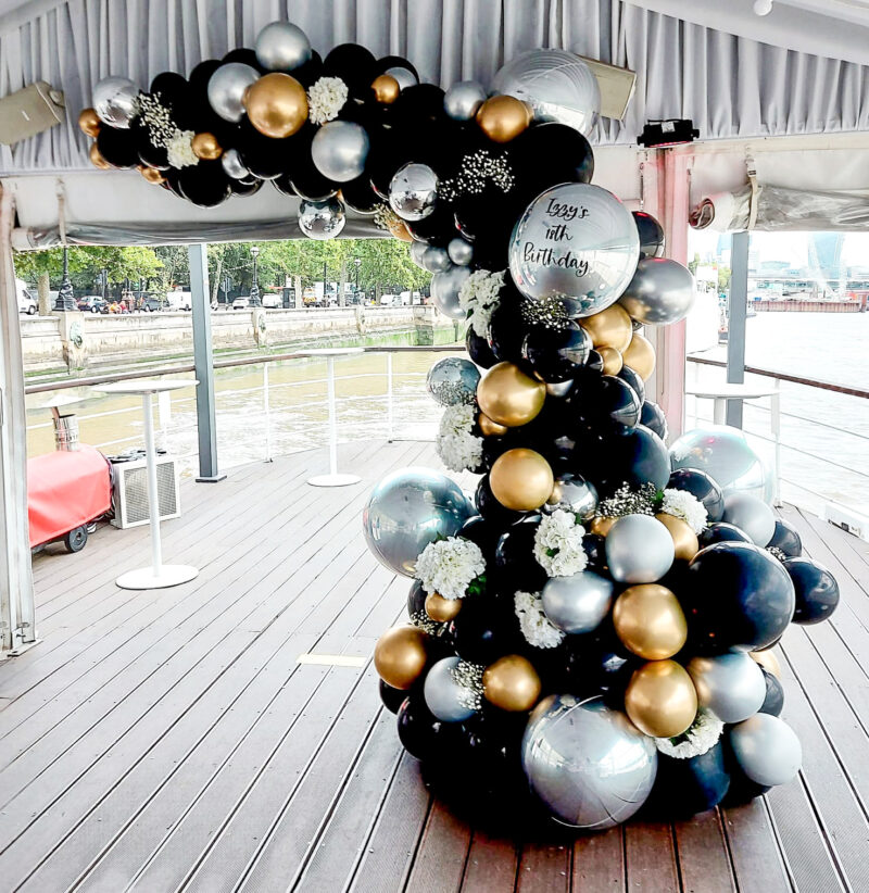 The Yacht London Party Balloons
