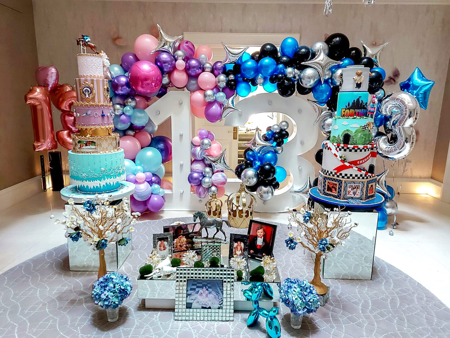 Twinning Birthday Celebrations Bubblegum Balloons Blog