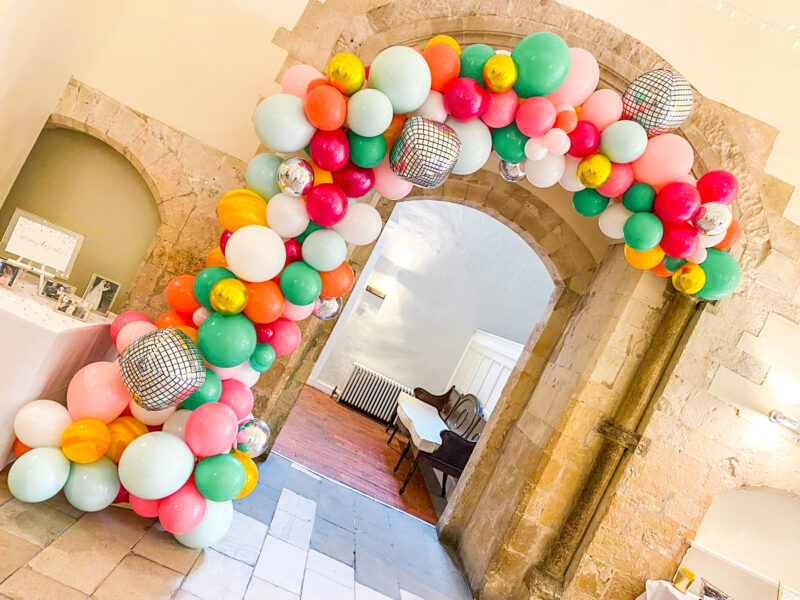 Farnham Castle Wedding Balloons