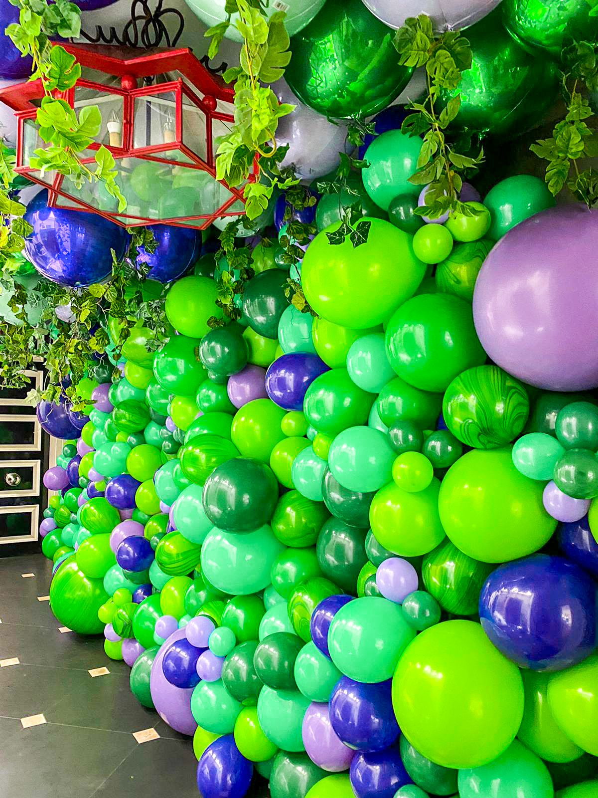 Lot de 24 ballons thème Jungle