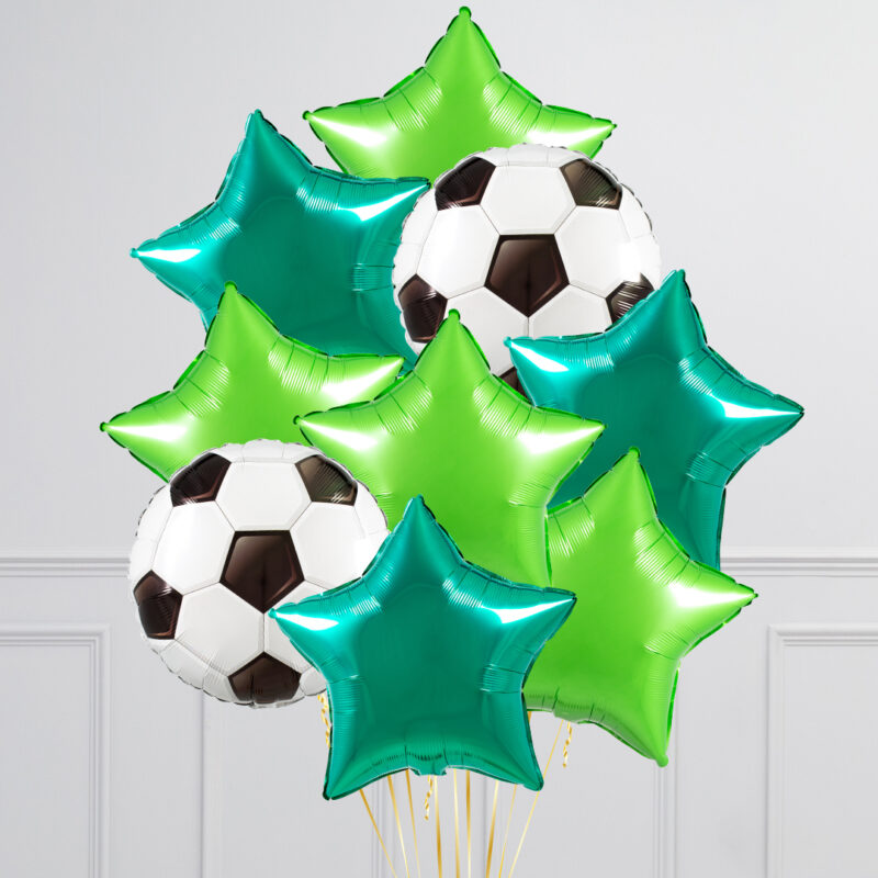 Football Foil Balloon Bunch (2)