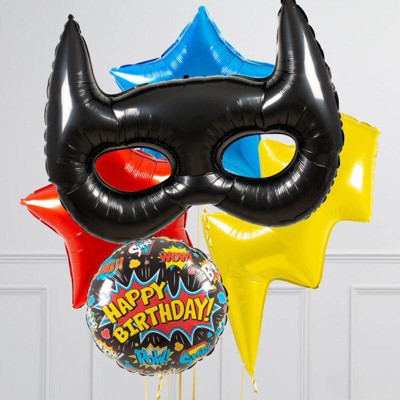 Batman Superhero Crazy Balloon Bunch