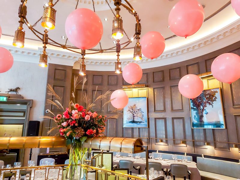The Langham Hotel - Bubblegum Balloons