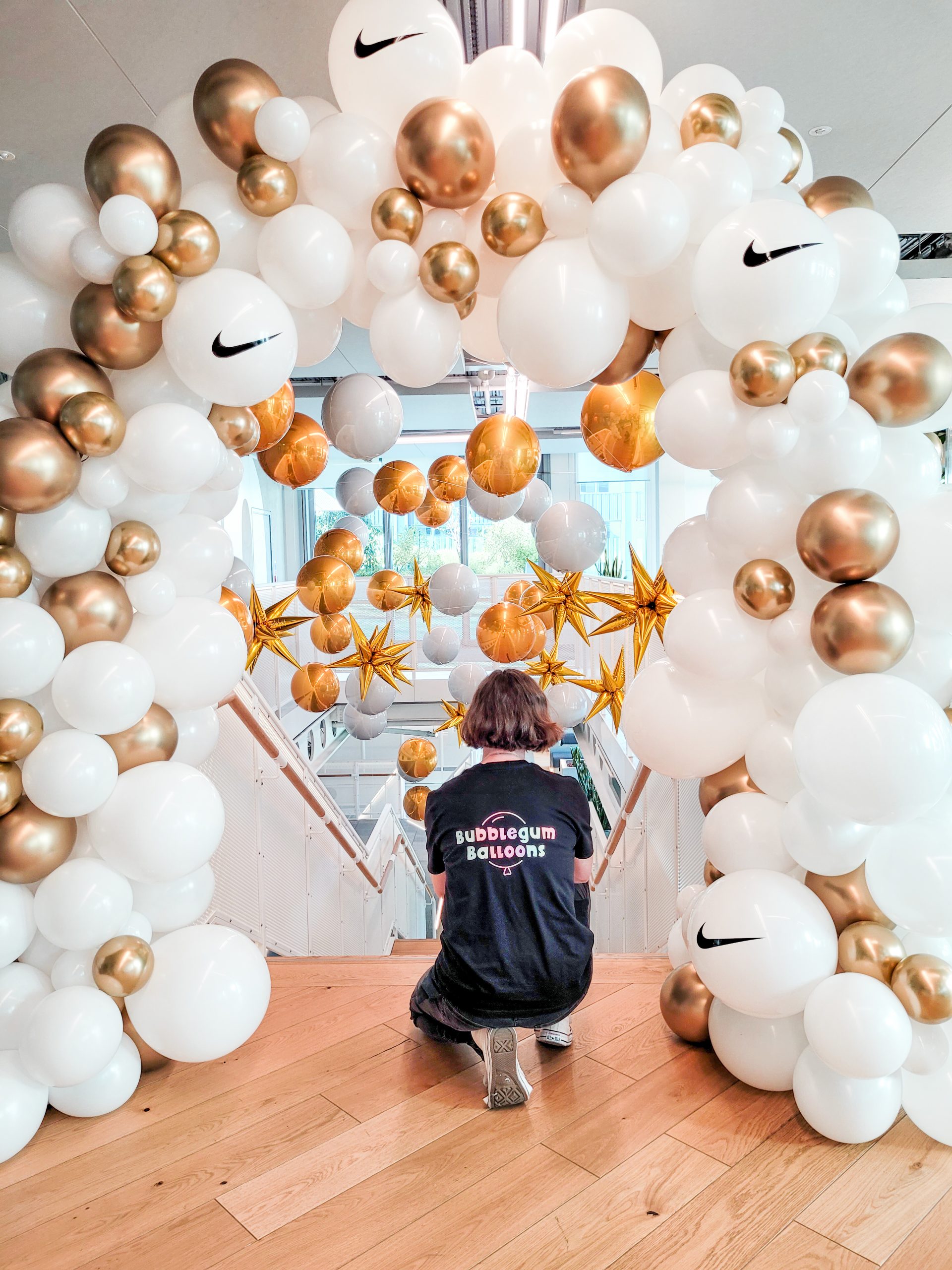 Branded Balloons Arch