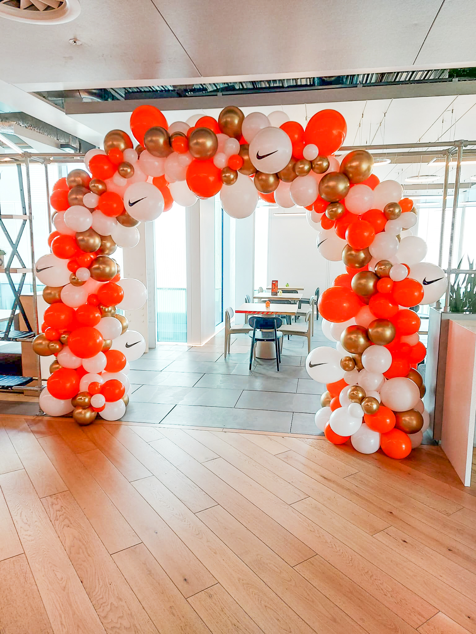 Branded Balloons Arch