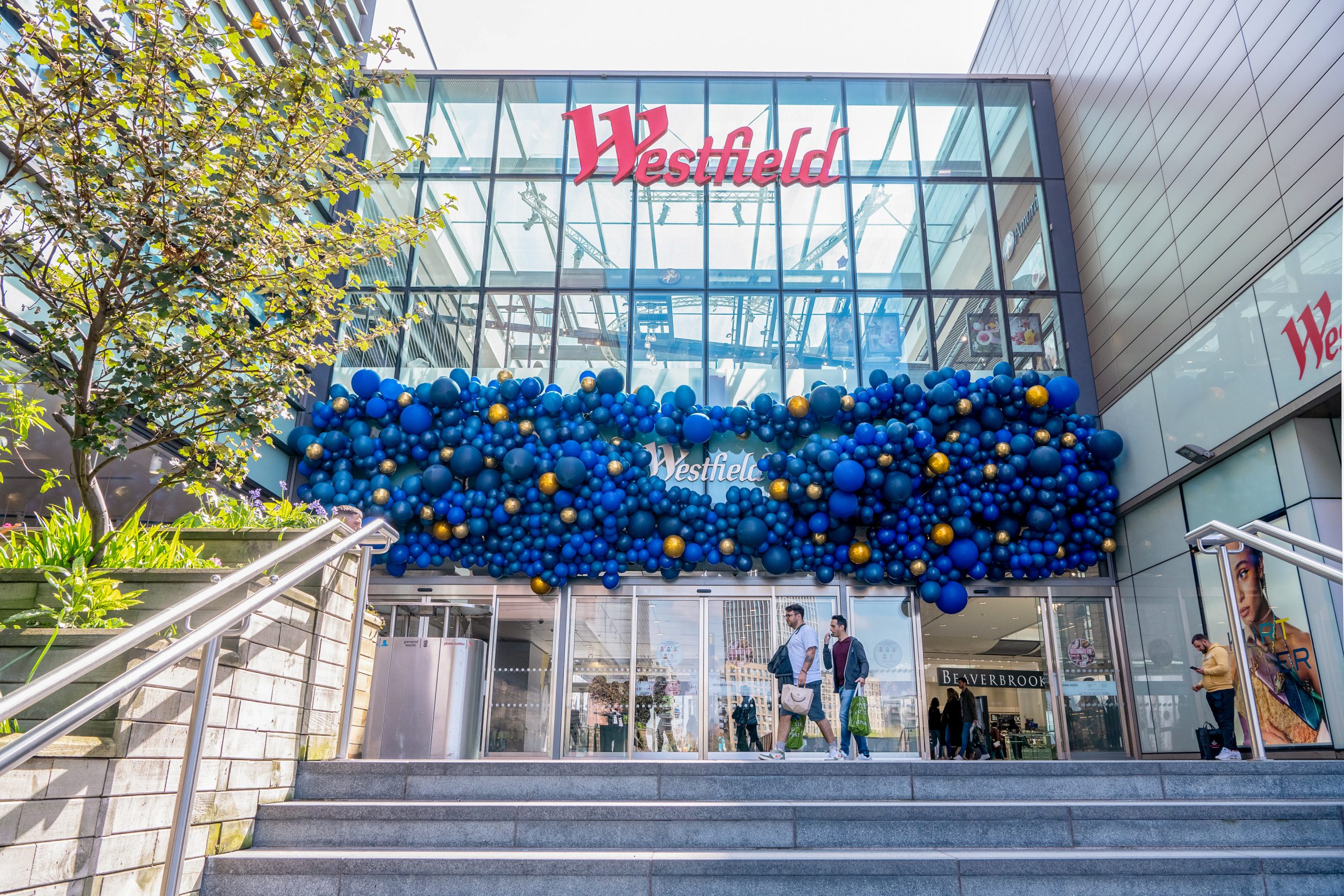 Memorable Balloon displays curated for Westfields