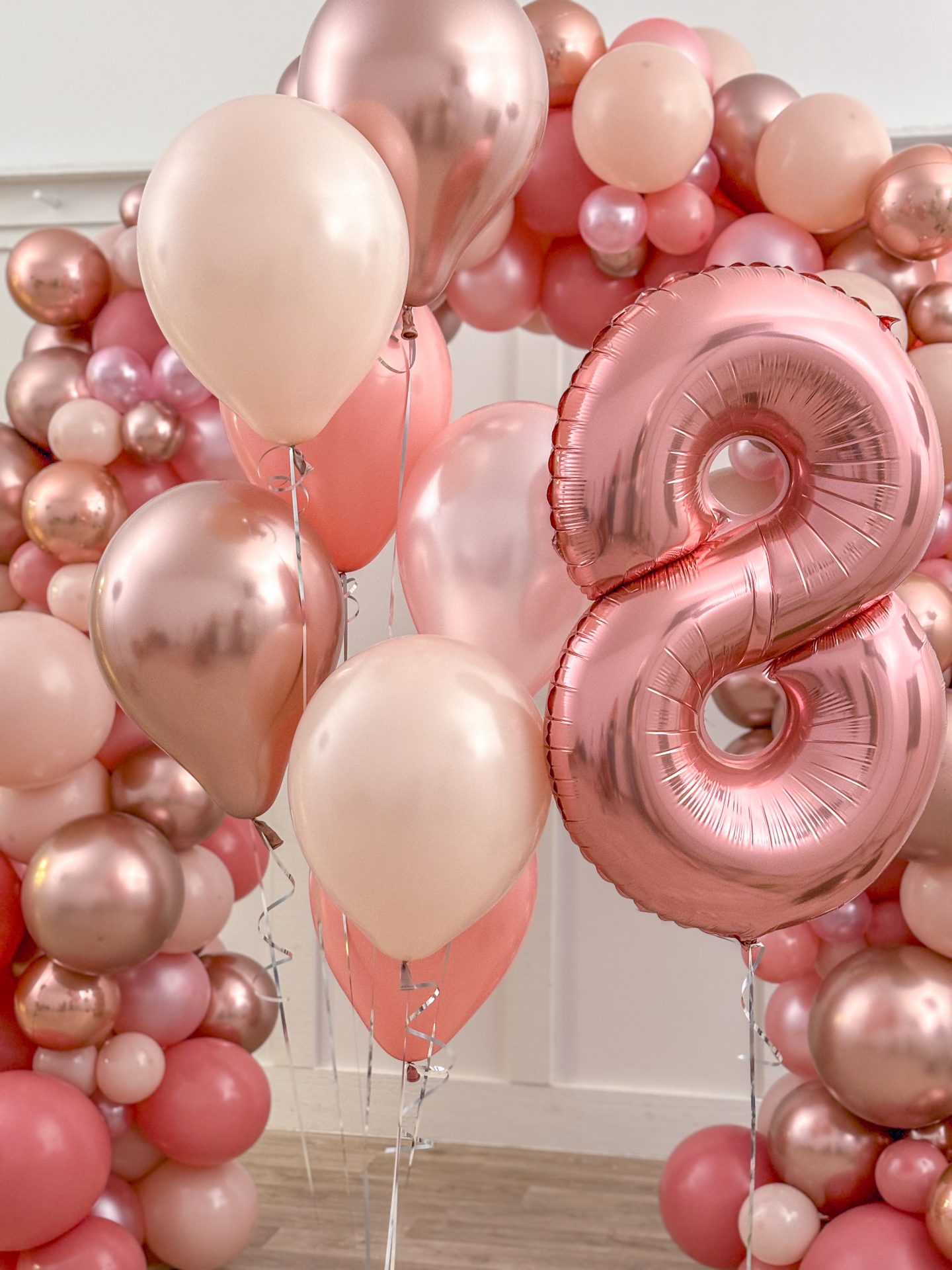 Rose Gold Balloons