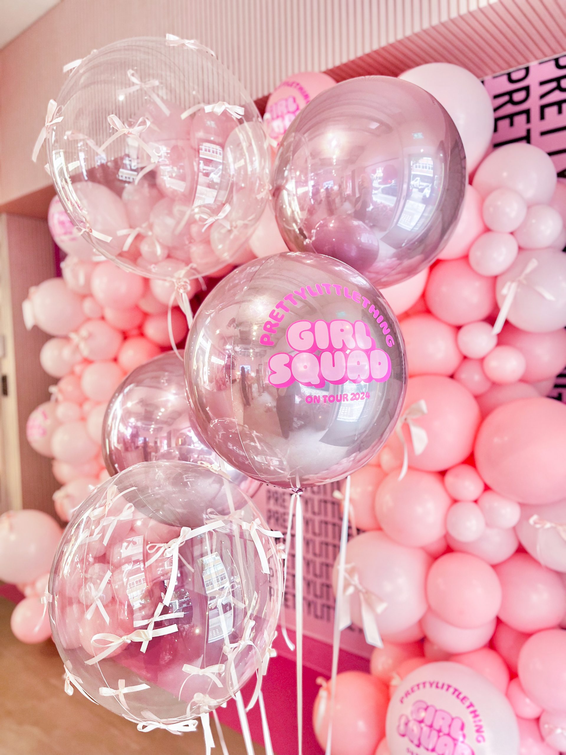 PLT Bows Balloons pink