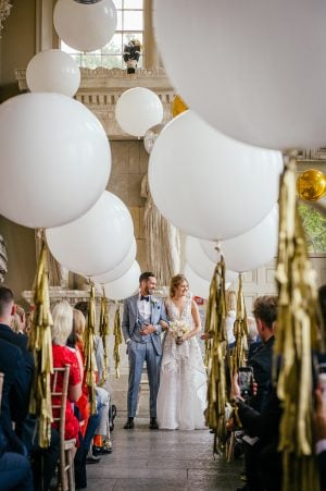 wedding giant inflated balloons