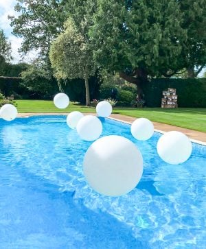 Langley House, Pirbright LED Pool Balloons (3)