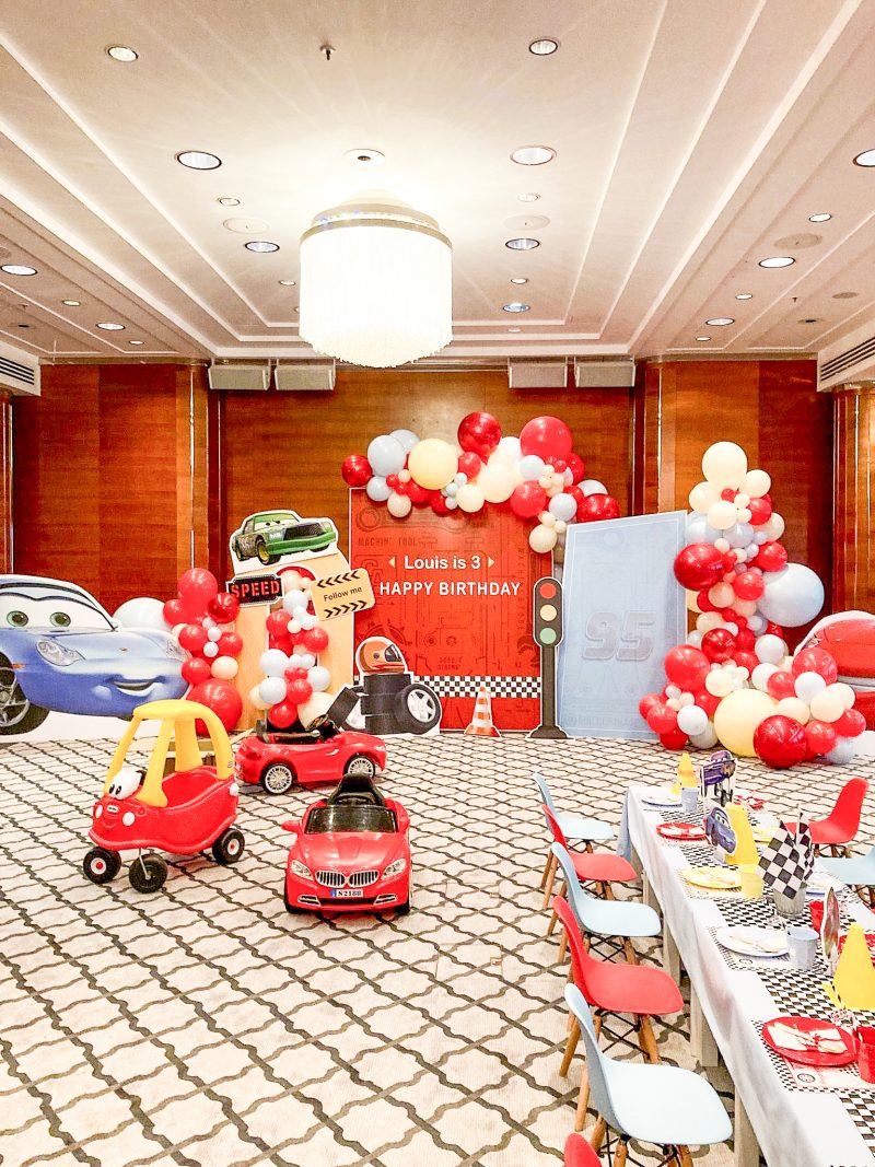 11585 Louis 3rd Birthday Party, The Moment Ldn Ltd, Derek Law, Private Party, Cars, The Ballroom Four Seasons Park Lane, 3 Dec 2022 2